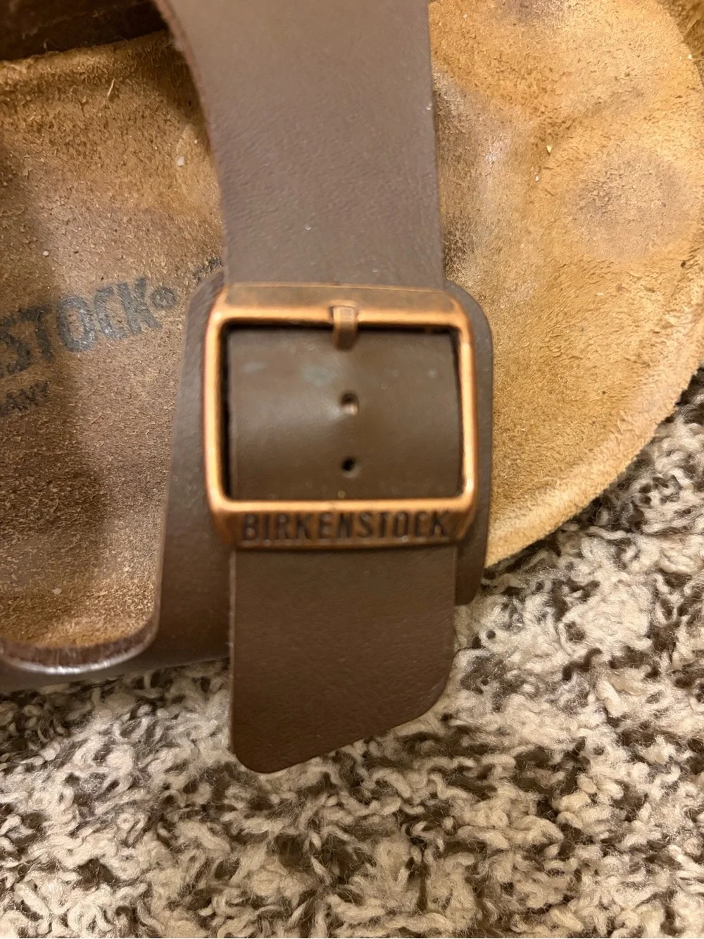 Birkenstock Brown Milano Double Strap Sandal